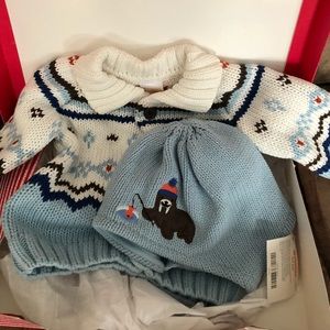 Brand new infant sweater set - Gymboree